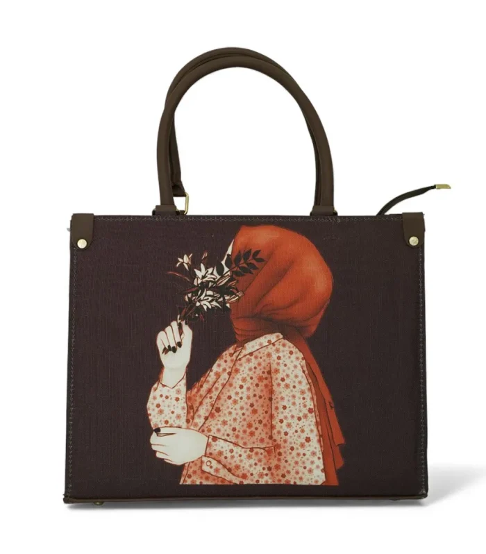 Elegance Handbag Maroon